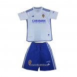 Real Zaragoza Heimtrikot Kinder 2023-2024