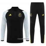 Sweatshirt Trainingsanzug Algerien 2023-2024 Schwarz