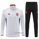 Sweatshirt Trainingsanzug Bayern München 2022 WeiB