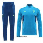 Sweatshirt Trainingsanzug Juventus 2022-2023 Blau