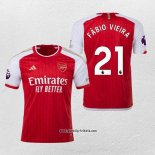 Arsenal Spieler Fabio Vieira Heimtrikot 2023-2024