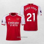 Arsenal Spieler Fabio Vieira Heimtrikot 2023-2024