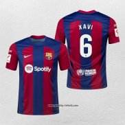 Barcelona Spieler Xavi Heimtrikot 2023-2024