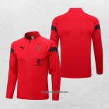 Jacke AC Milan 2022-2023 Rot