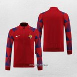 Jacke Barcelona 2022-2023 Rot