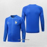 Jacke Frankreich 2022-2023 Blau