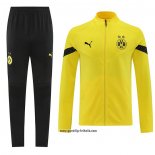 Jacke Trainingsanzug Borussia Dortmund 2022-2023 Gelb