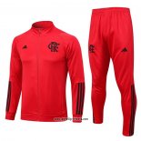 Jacke Trainingsanzug Flamengo 2023-2024 Rot