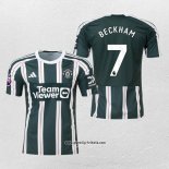 Manchester United Spieler Beckham Auswartstrikot 2023-2024