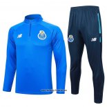 Sweatshirt Trainingsanzug Porto 2023-2024 Blau