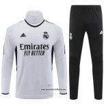 Sweatshirt Trainingsanzug Real Madrid 2022 WeiB