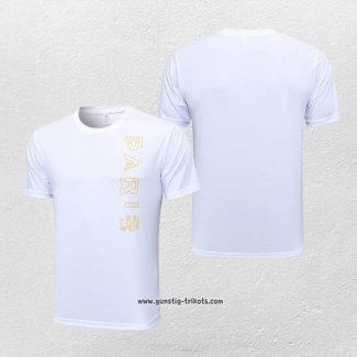 Traingsshirt Paris Saint-Germain Jordan 2023-2024 WeiB