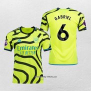 Arsenal Spieler Gabriel Auswartstrikot 2023-2024