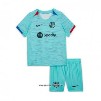 Barcelona 3rd Trikot Kinder 2023-2024