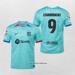 Barcelona Spieler Lewandowski 3rd Trikot 2023-2024