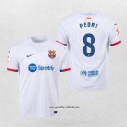 Barcelona Spieler Pedri Auswartstrikot 2023-2024