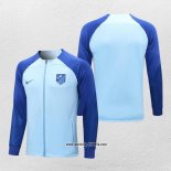 Jacke Atletico Madrid 2022-2023 Blau