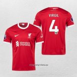 Liverpool Spieler Virgil Heimtrikot 2023-2024