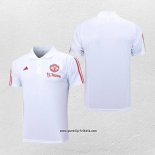 Polo Manchester United 2023-2024 WeiB