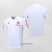 Polo Manchester United 2023-2024 WeiB