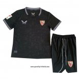 Sevilla Torwarttrikot Kinder 2023-2024 Schwarz