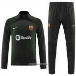 Sweatshirt Trainingsanzug Barcelona 2023-2024 Grun