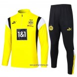 Sweatshirt Trainingsanzug Borussia Dortmund 2023-2024 Gelb