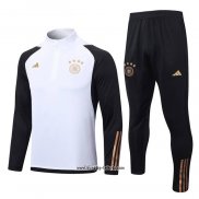 Sweatshirt Trainingsanzug Deutschland 2022-2023 WeiB