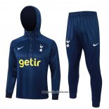 Sweatshirt Trainingsanzug Tottenham Hotspur Kinder 2023-2024 Blau