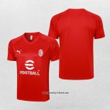 Traingsshirt AC Milan 2023-2024 Rot