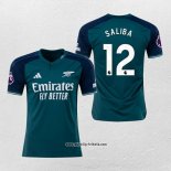 Arsenal Spieler Saliba 3rd Trikot 2023-2024