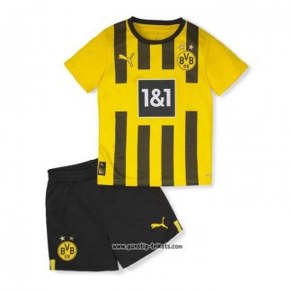 Borussia Dortmund Heimtrikot Kinder 2022-2023