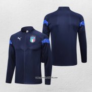 Jacke Italien 2022-2023 Blau Oscuro