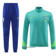 Jacke Trainingsanzug Brasilien 2023-2024 Grun