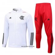 Jacke Trainingsanzug Flamengo 2023-2024 WeiB