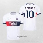 Paris Saint-Germain Spieler O.Dembele Auswartstrikot 2023-2024