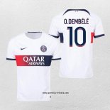 Paris Saint-Germain Spieler O.Dembele Auswartstrikot 2023-2024