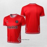 Traingsshirt Paris Saint-Germain Jordan 2022-2023 Rot