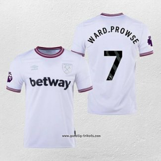 West Ham Spieler Ward-Prowse Auswartstrikot 2023-2024