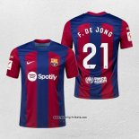 Barcelona Spieler F.De Jong Heimtrikot 2023-2024