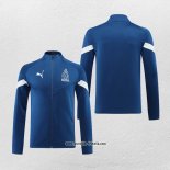 Jacke Olympique Marsella 2022-2023 Blau