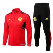 Jacke Trainingsanzug Flamengo 2022-2023 Rot