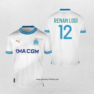 Olympique Marsella Spieler Renan Lodi Heimtrikot 2023-2024