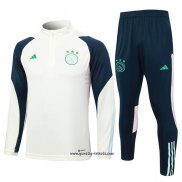 Sweatshirt Trainingsanzug Ajax 2023-2024 Grun