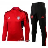 Sweatshirt Trainingsanzug Bayern München 2022-2023 Rot