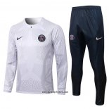 Sweatshirt Trainingsanzug Paris Saint-Germain 2022-2023 WeiB