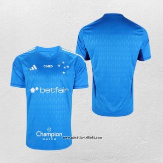 Thailand Cruzeiro Torwarttrikot 2023 Blau