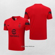 Traingsshirt AC Milan 2022-2023 Rot