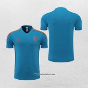 Traingsshirt Manchester United 2022-2023 Blau