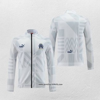 Jacke Olympique Marsella 2022-2023 WeiB